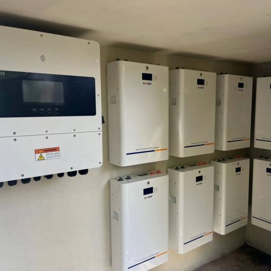12kW Solar Energy Storage System in South Africa-1